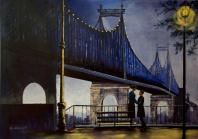 Deux amoureux à Brooklyn (92x65)